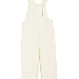 Alex Mill Overall Otto Straight Leg Knot Front
White Jumpsuit Size Small